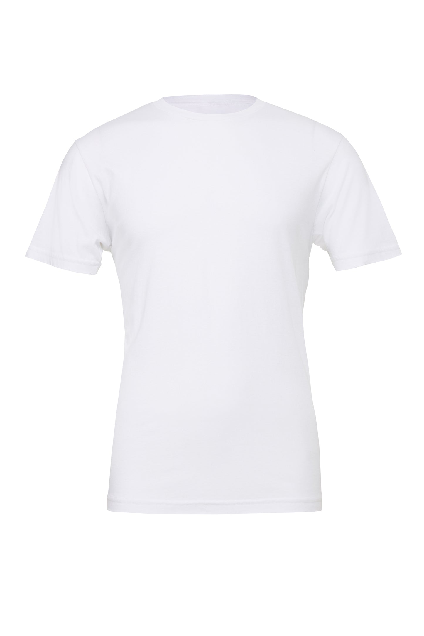 Short Sleeve Unisex Jersey Shirt-White