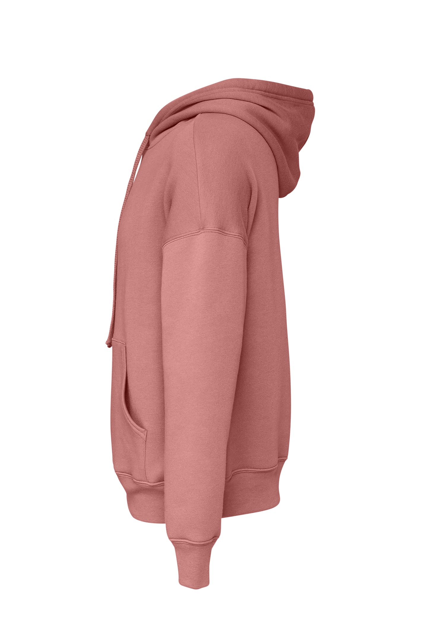 Unisex Fleece Sweatshirt Pullover Hoodie-Mauve