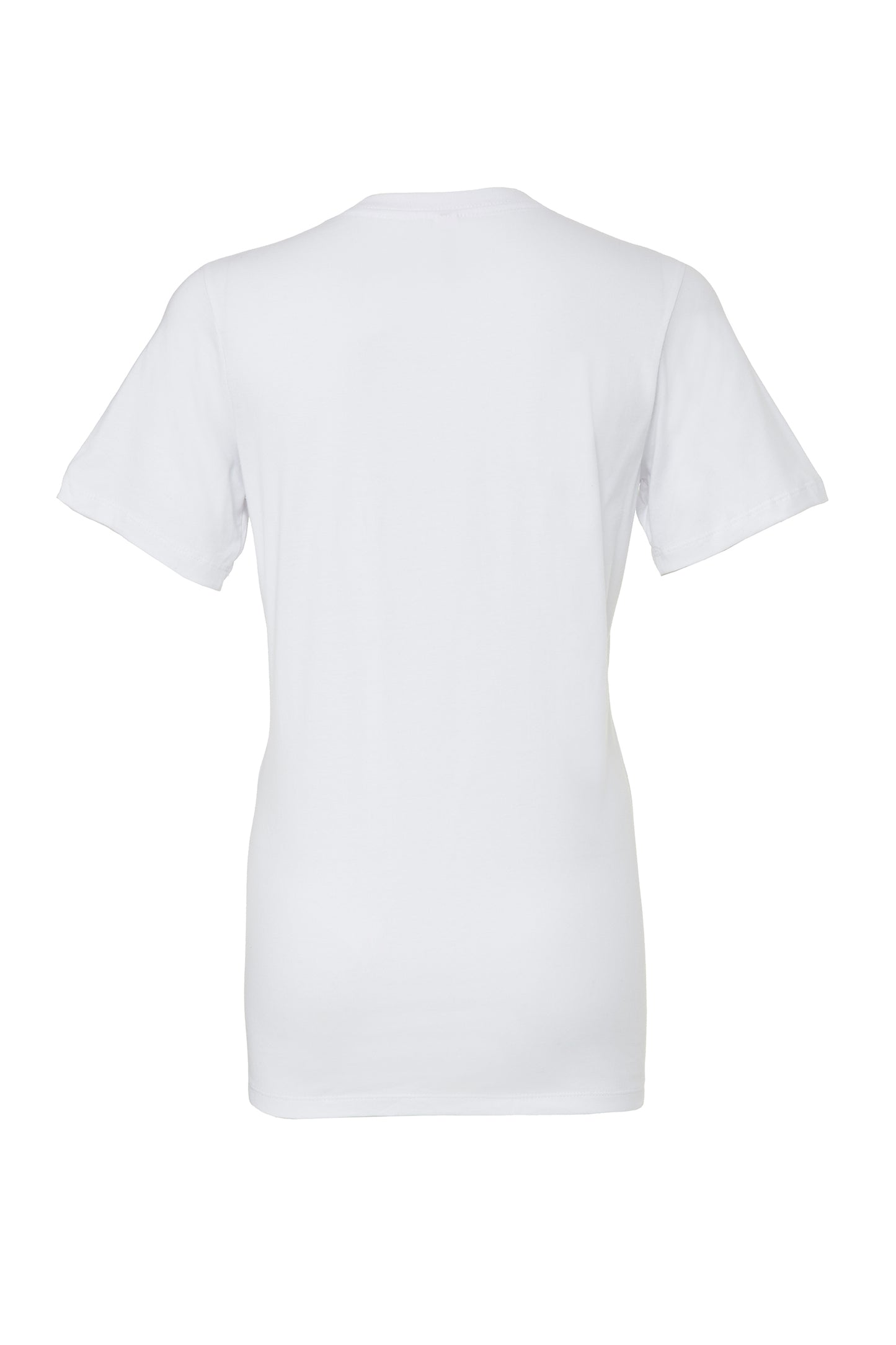 Short Sleeve Relaxed fit Jersey Tee/Top-White