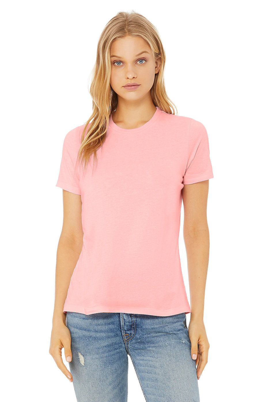 Short Sleeve Unisex Jersey Shirt-Pink