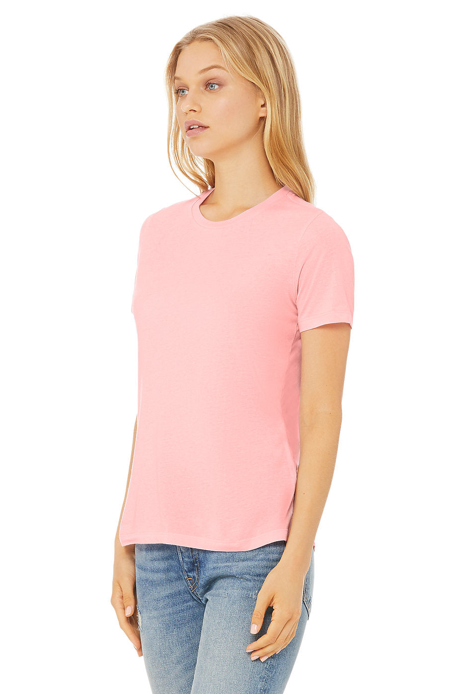 Short Sleeve Unisex Jersey Shirt-Pink